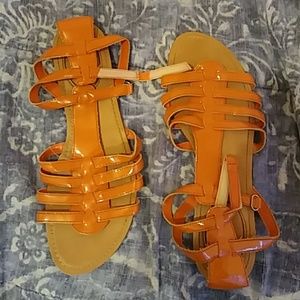 Womens Orange sandles
